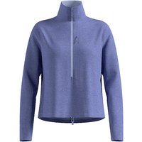 ODLO Pull de ski de fond en polaire quadrillée pour femme violet | XS