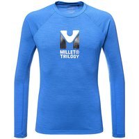 MILLET T-shirt de sport homme Trilogy Wool bleu | M