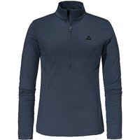SCHÖFFEL Sous-pull zippé femme Style Pine bleu marine | 36