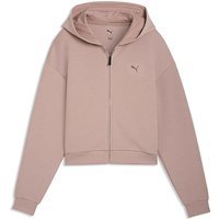PUMA Veste à capuche Cloudspun pour femmes marron clair | M