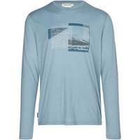 ICEBREAKER T-shirt de sport pour homme Peak Bal 150 Tech Lite bleu clair | L