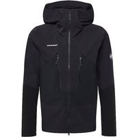 MAMMUT Veste softshell hybride Aenergy Pro pour hommes noir | S