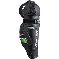 BAUER Protège-tibias de hockey sur glace pour enfants X 2.0 noir | 11
