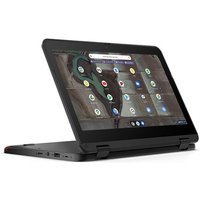 Chromebook Lenovo 500e Gen 3 11,6" Ecran tactile Intel® Celeron® 8 Go RAM 64 Go SSD Noir Reconditionné Grade B