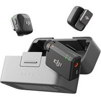 Mini microphone sans fil Dji Mic Mini Bluetooth 2 TX + 1 RX + étui de chargement Noir