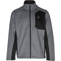 SPYDER Sweat-shirt zippé pour homme Core Fleece gris | S