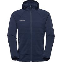 MAMMUT Veste polaire à capuche Taiss pour homme bleu marine | S