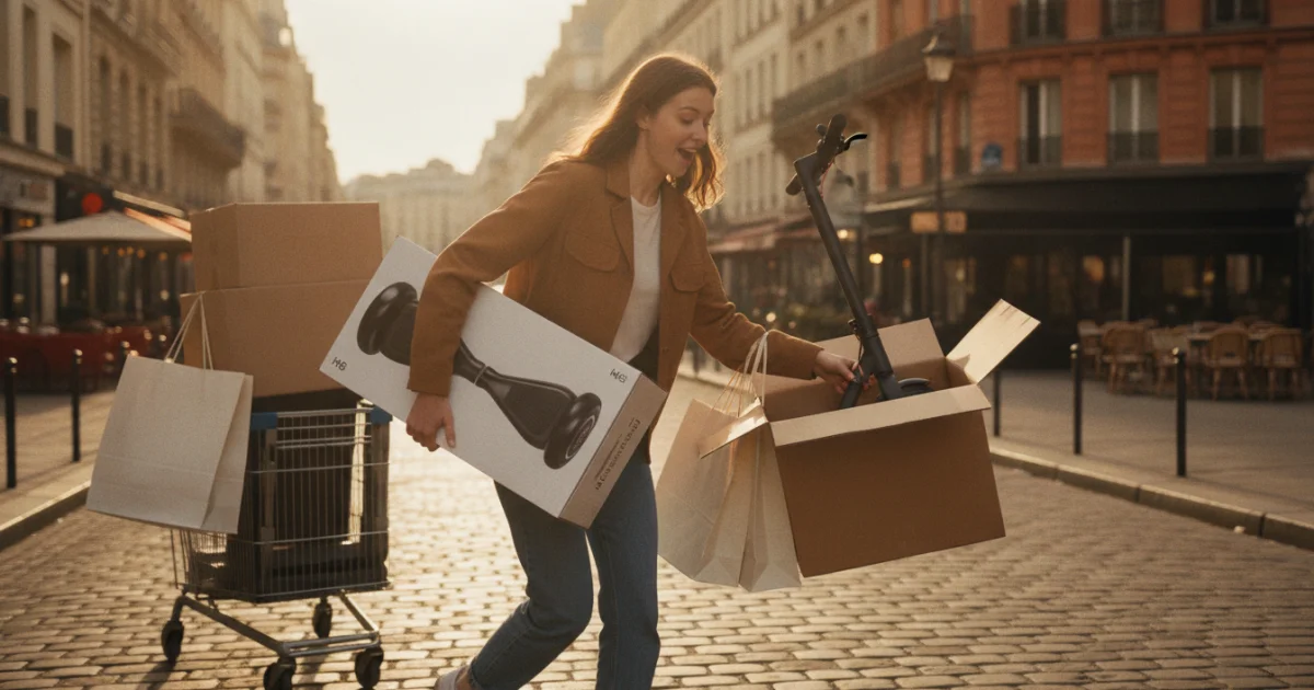Bons plans iHoverboard FR en octobre 2026 : jusqu'à 52 % de réduction sur la mobilité électrique