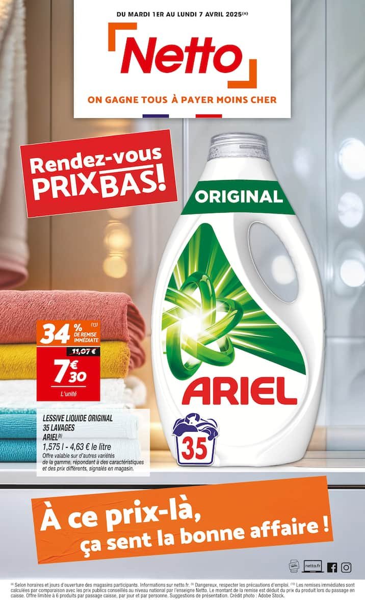 🛒 Netto : Rendez-vous Prix Bas – Vos Économies Commencent Ici ! 💰