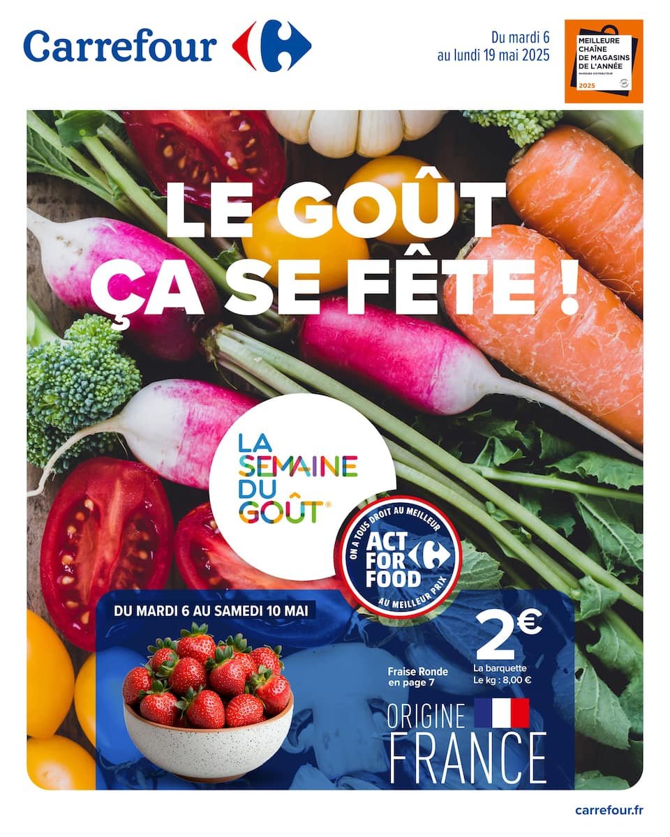 🏷️ Carrefour Catalogue – Le Goût Ça Se Fête | Offres exclusives 🍽️✨