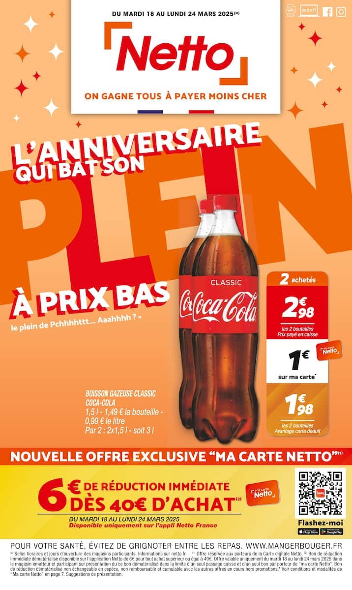 🛒 Faites le Plein d'Économies avec Netto ! 🥳