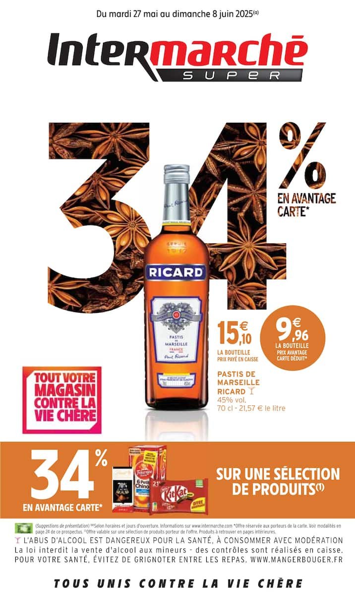 🛒 Intermarché Hyper - 34% En Avantage Carte | Offres Exclusives! 🎉