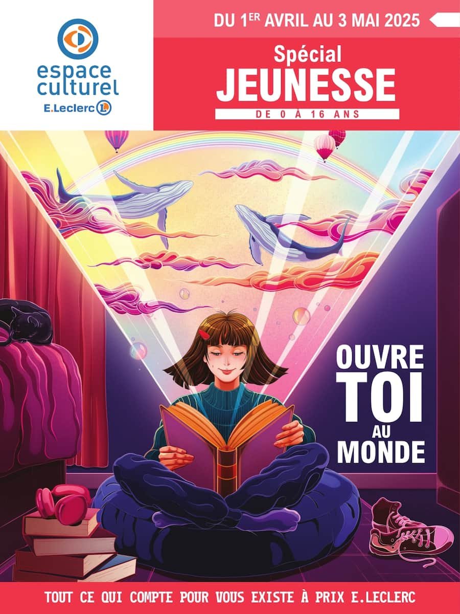 🌍 E.Leclerc Culturel : Spécial JEUNESSE, Ouvre-toi au Monde ! 📚