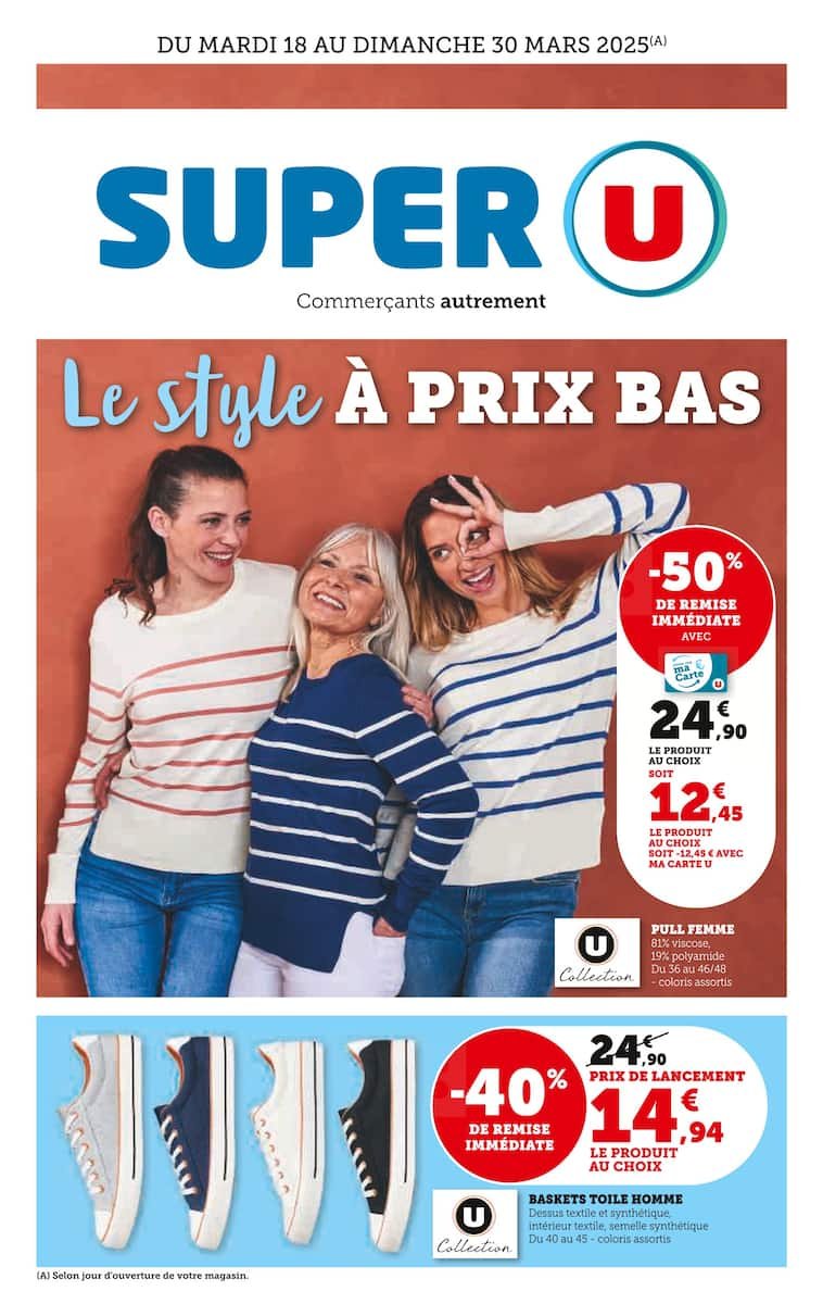 🌟 Les Offres Incontournables de Votre Catalogue Super U ! 🛒
