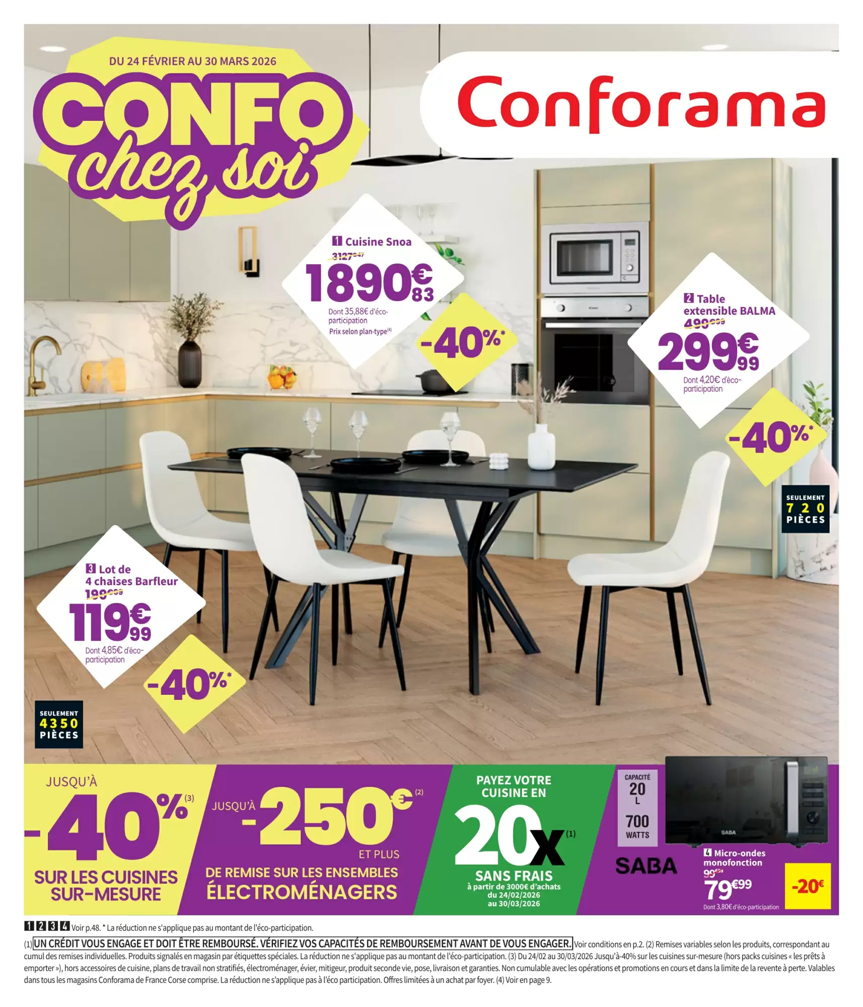 🛋️ Conforama Prospectus | 🏠 Confo Chez Soi : Offres Immanquables