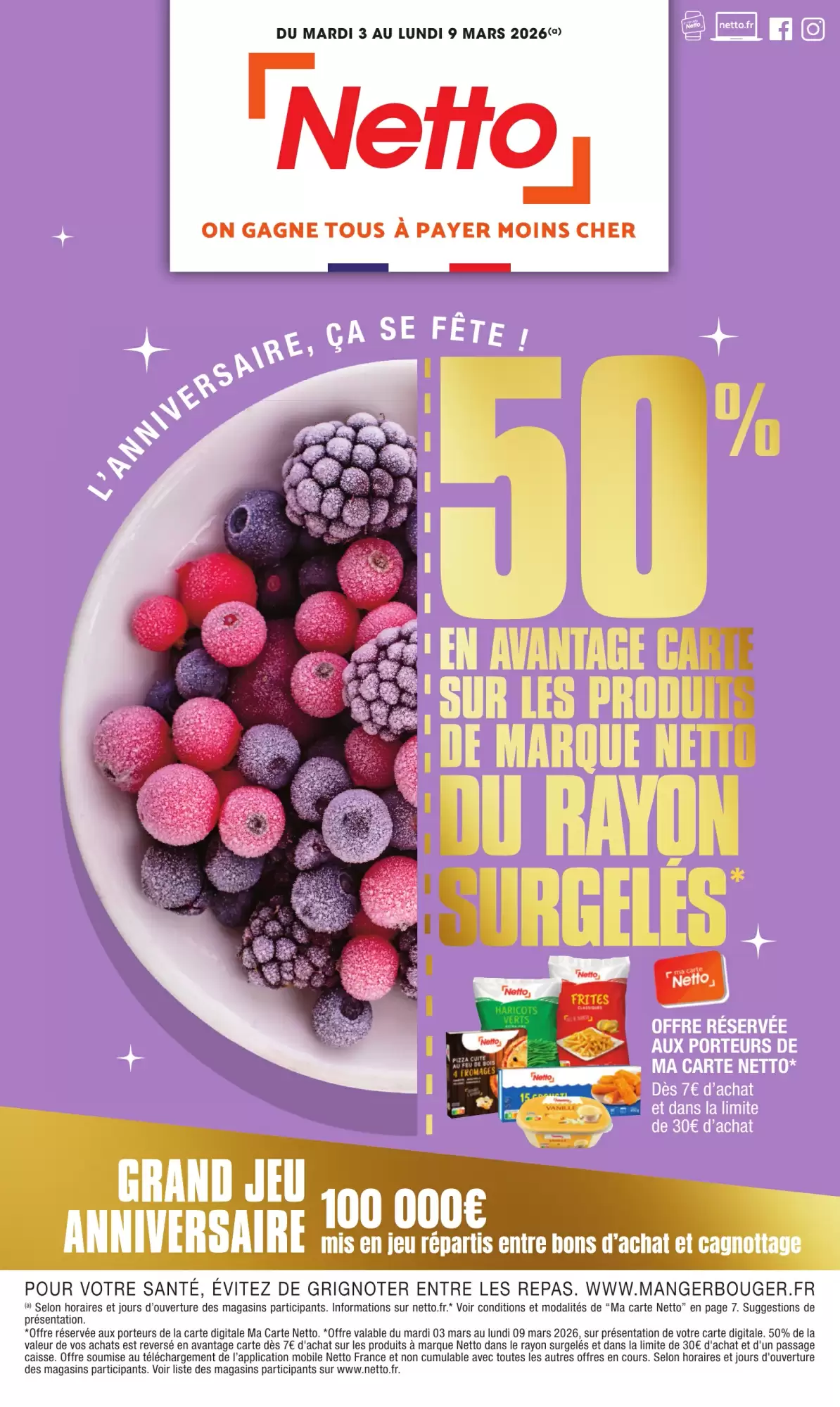 🎉 Netto Catalogue | 50 Ans d’Avantages Carte ❄️