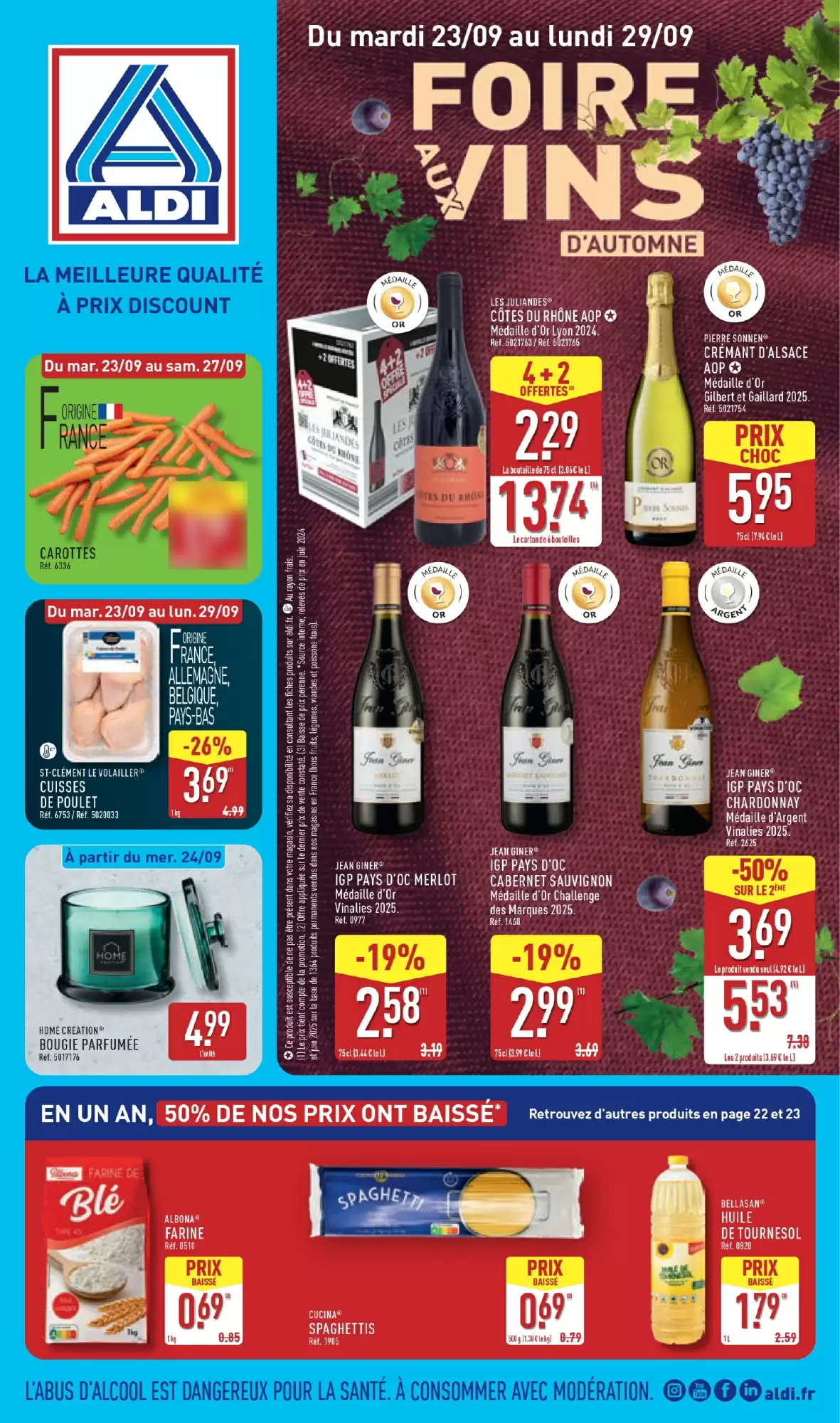 🛒 ALDI Catalogue du 24 au 28 Septembre – Offres à saisir!