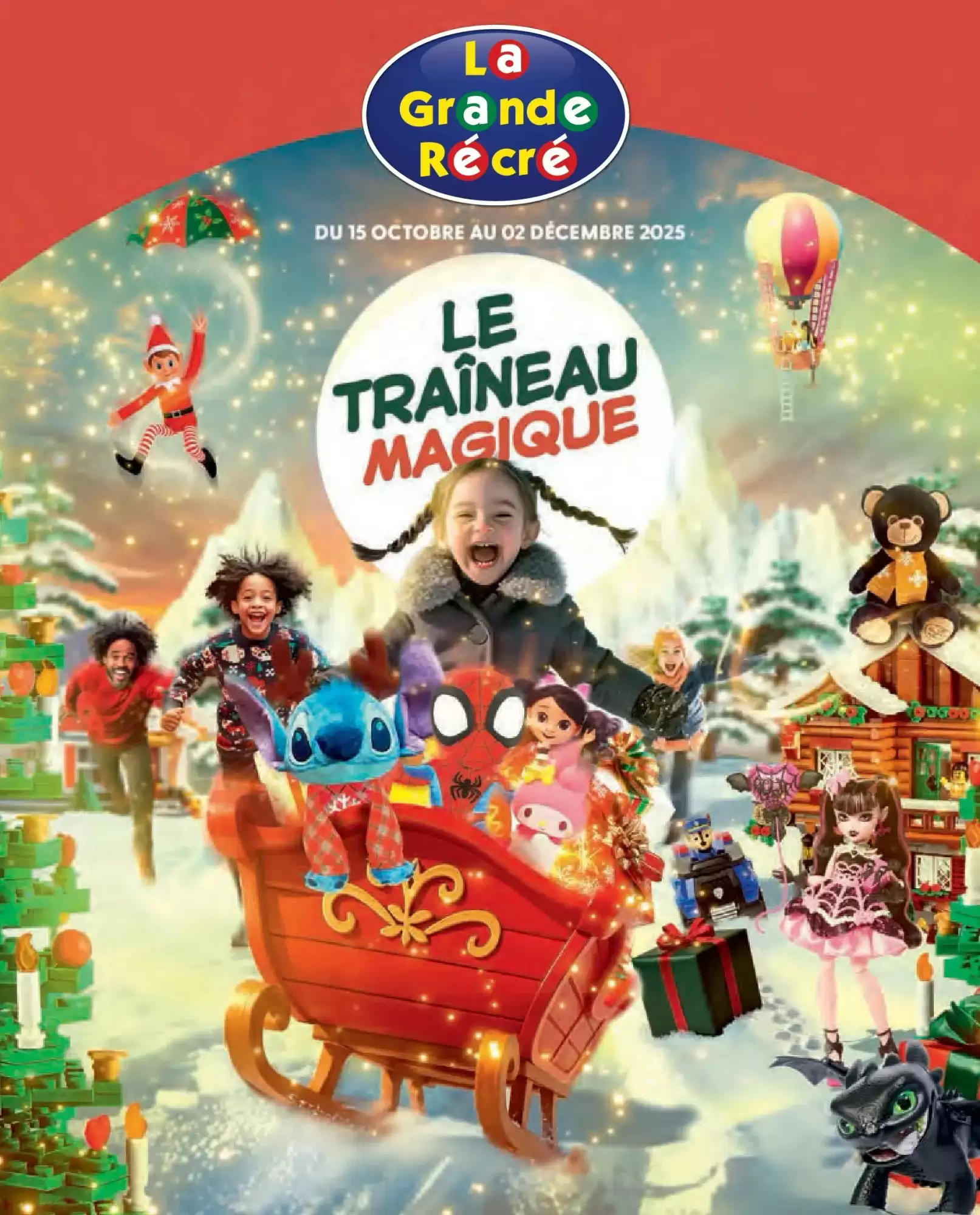 🎅 La Grande Récré – Le Traîneau Magique 2025 ✨ Jouets & Cadeaux de Noël