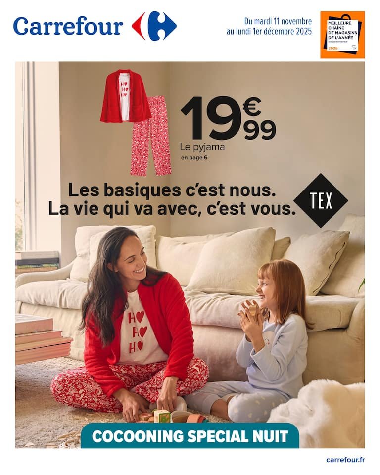 🧣Carrefour Mode Hiver 2025 ❄️Looks Chauds & Bons Plans