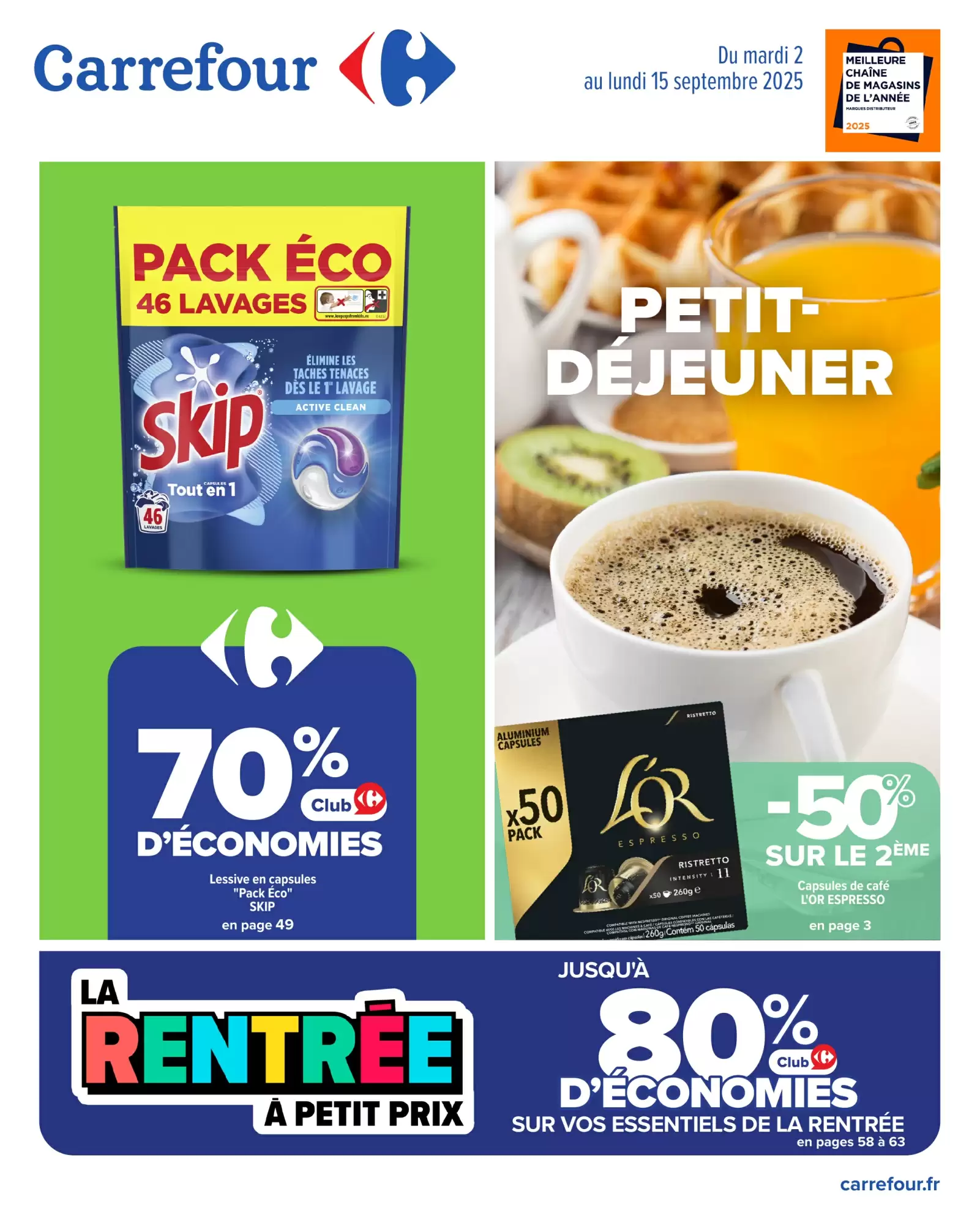 🎒Carrefour Club Rentrée – Jusqu’à 80 % d’Économies!
