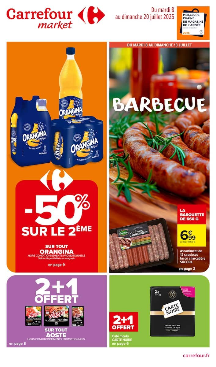 Carrefour Market Catalogue 🔥 | Spécial Barbecue à Petits Prix 🍔🌽