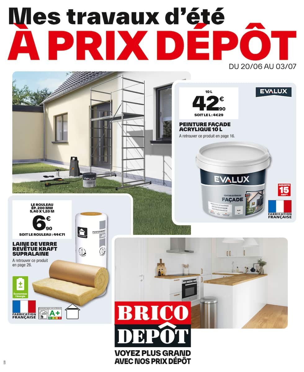 🛠️ Mes travaux d’été chez Brico Dépôt – Qualité à prix dépôt ! 🔥