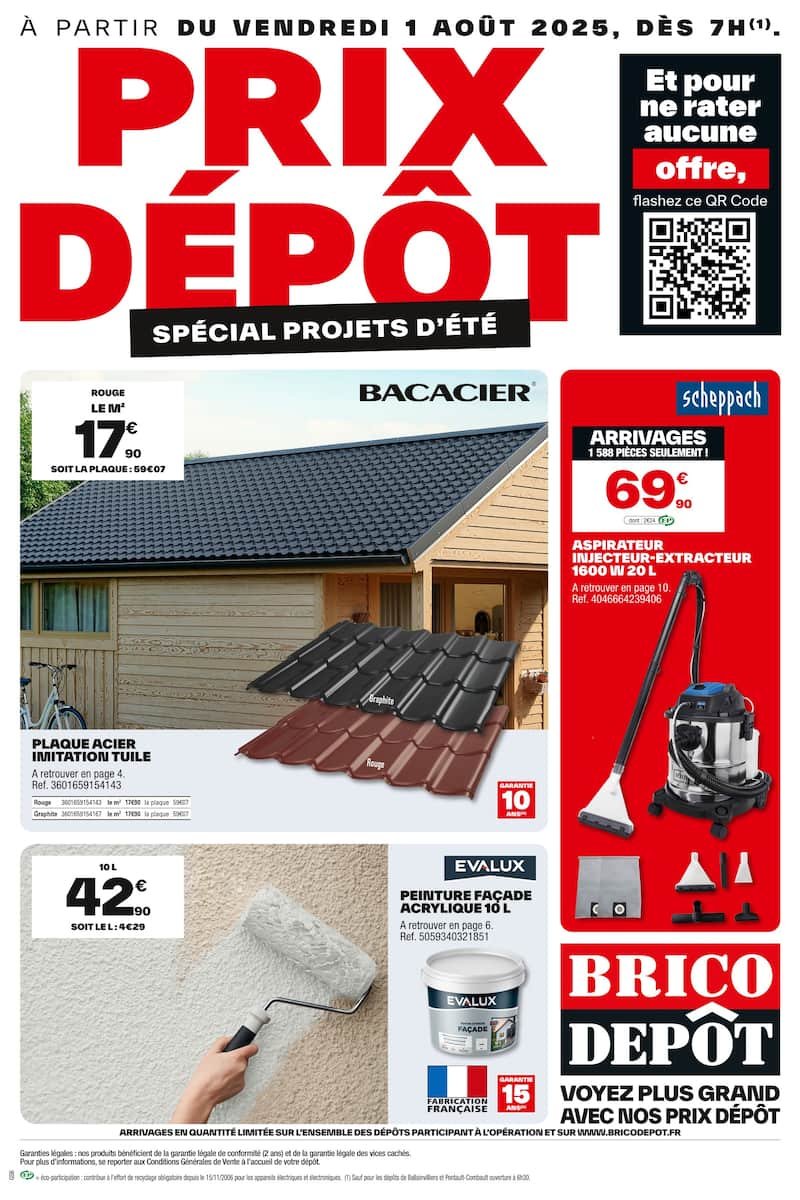 🏖️ PRIX DÉPÔT chez Brico Dépôt 🔧 Spécial Été!
