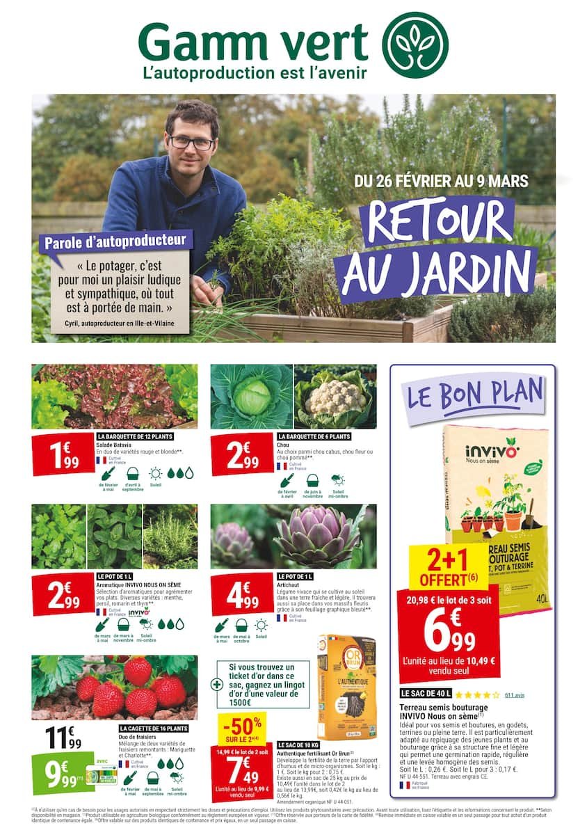 🌿 Plantez le Bonheur avec Gamm Vert ! 🌼
