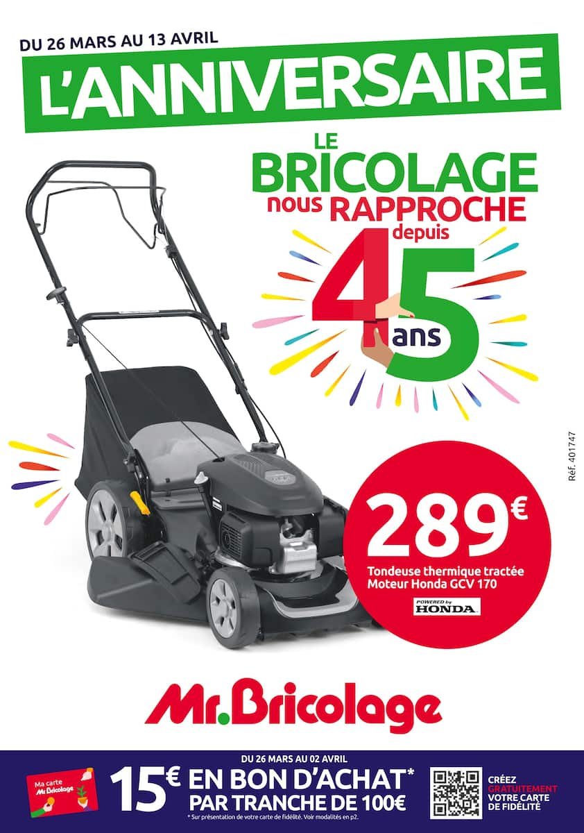🎉 Mr. Bricolage : Célébrons Ensemble L'Anniversaire ! 🛠️