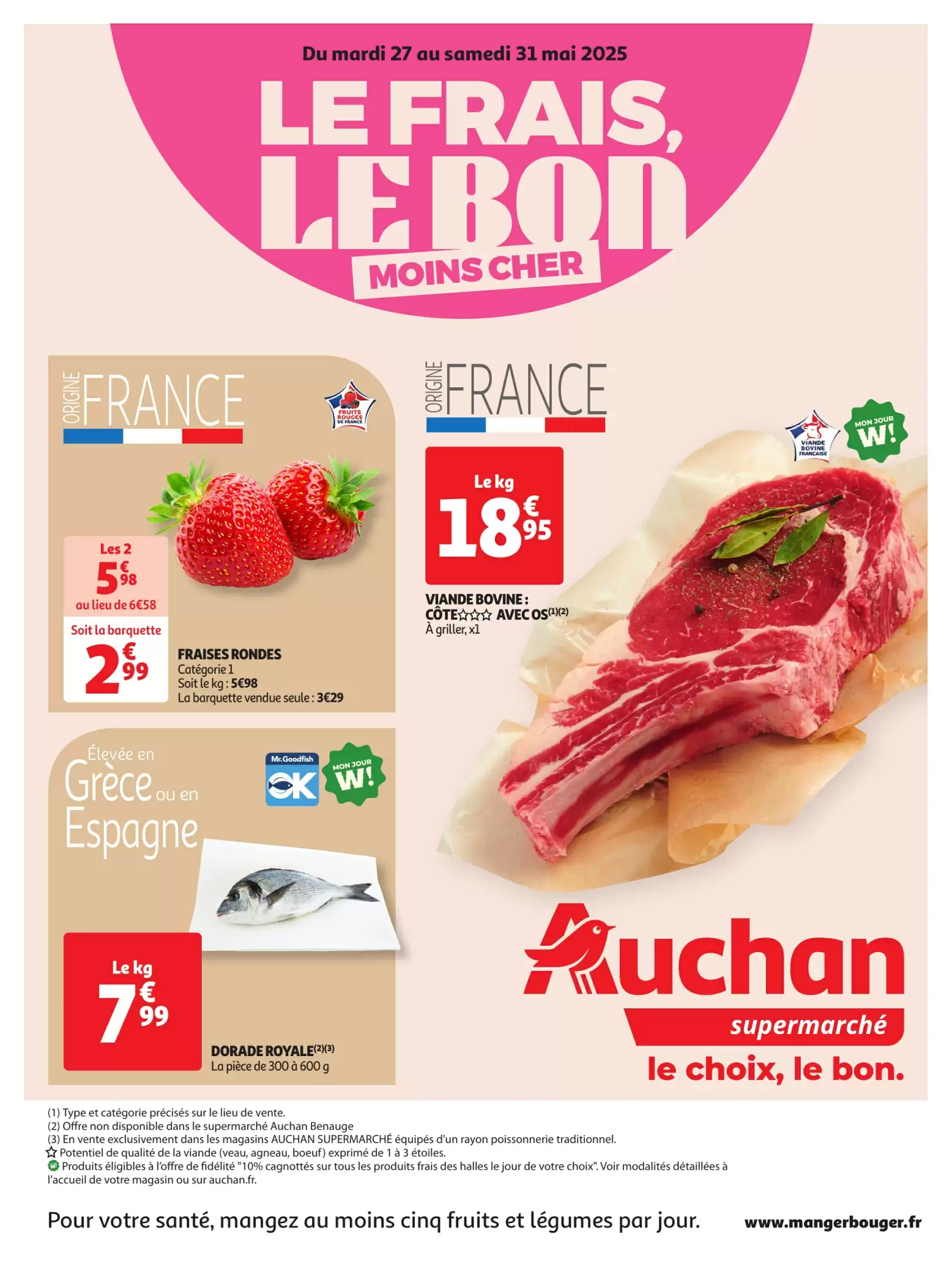 🛒 Auchan Catalogue - Le Frais, LeBon, Moins Cher | Offres Imbattables! 🎉