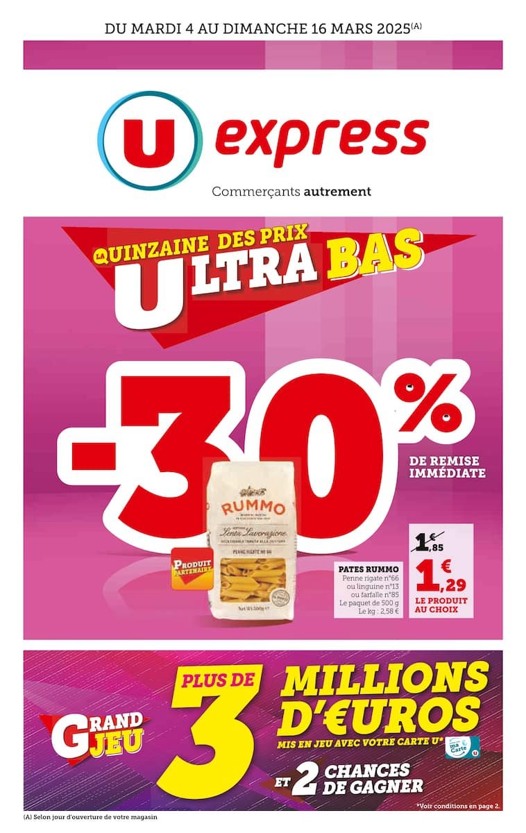 🛒 Catalogue U-Express - Vos Courses à Prix Malins ! 🏷️