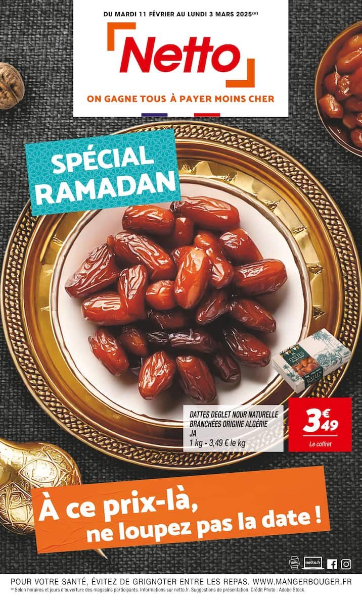 🌙Ramadan 2025 avec Netto : Festivités et Bonnes Affaires 🎉