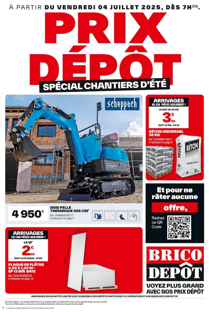 Brico Dépôt Catalogues 🔧 | Spécial Chantiers d’Été à Prix Dépôt ☀️💸