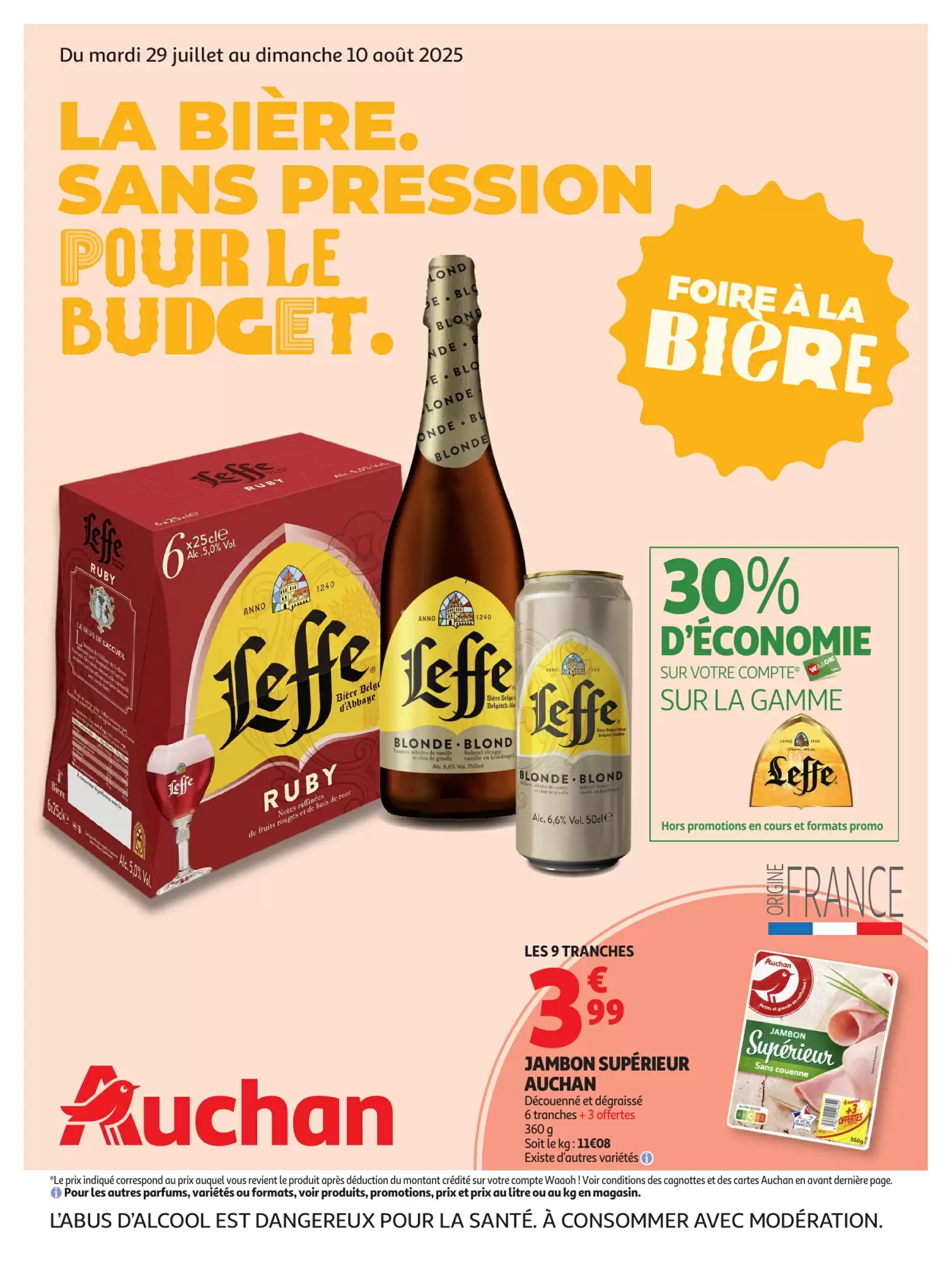🍺 La Bière Sans Pression 💸 | Auchan Été 2025