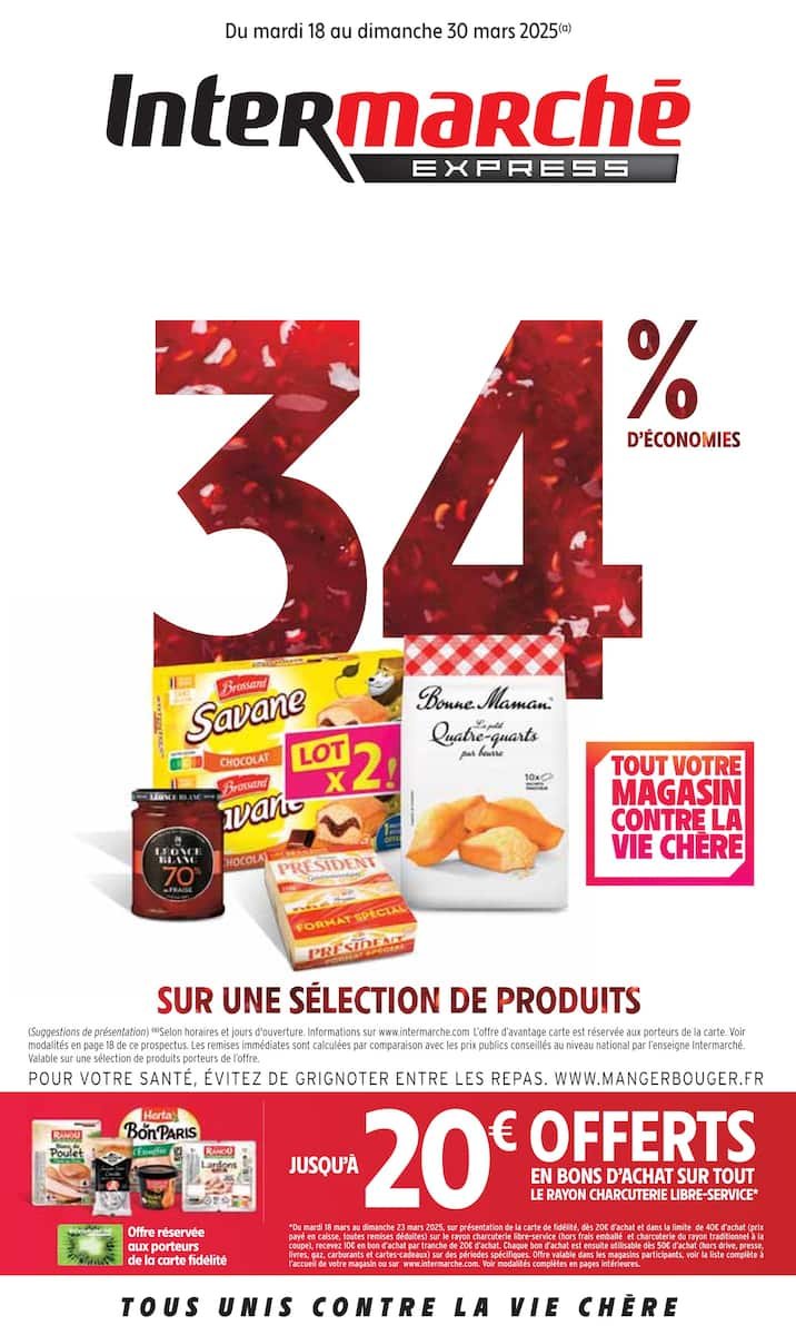 🍏 Découvrez les Bonnes Affaires chez Intermarché ! 🛒