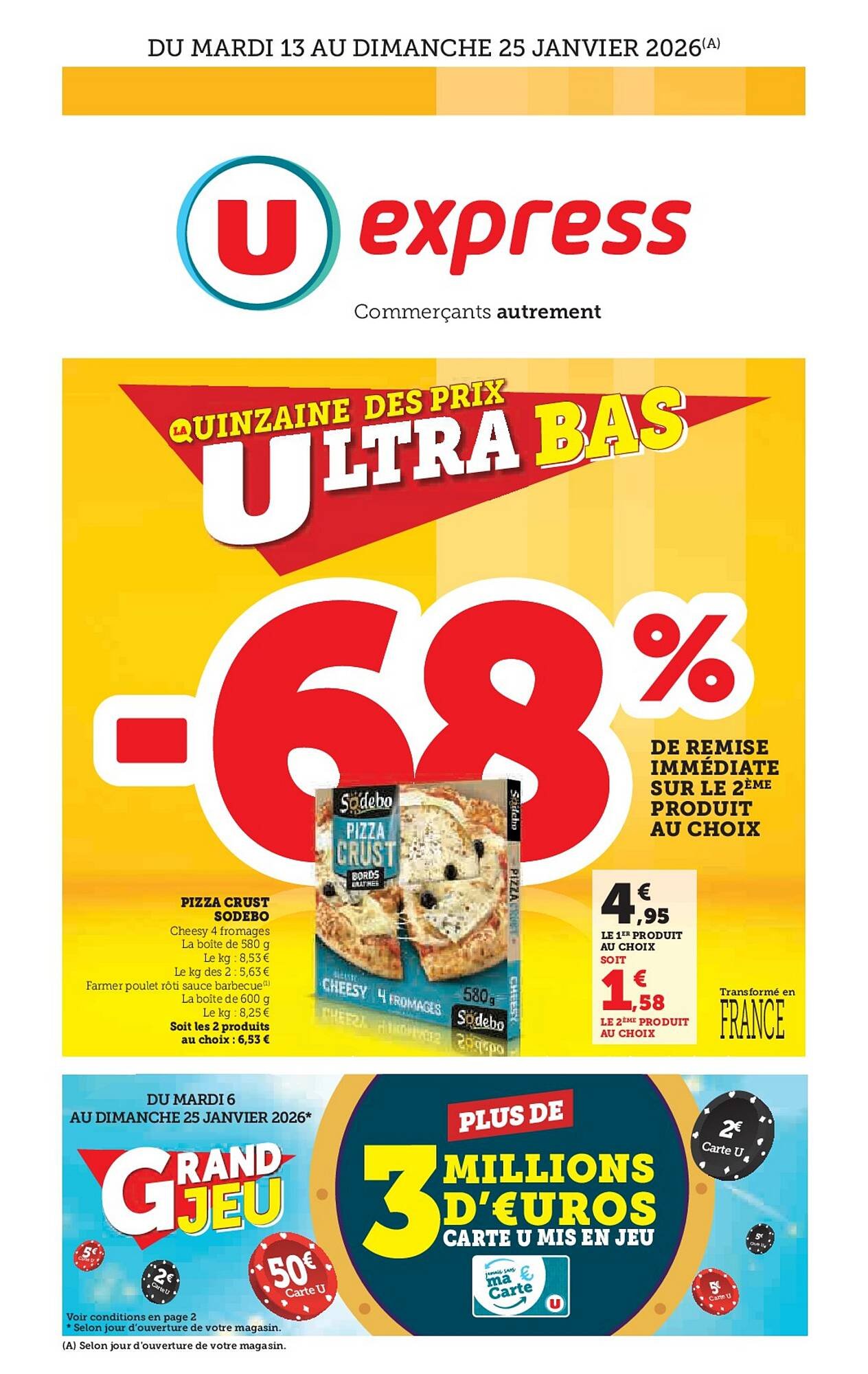 🛍️ U Express Catalogue Ultra Bas – Prix Choc
