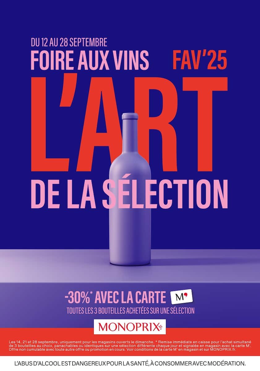 🍷Monoprix Catalogue | FAV’25 : L’Art de la Sélection Vins 🎯