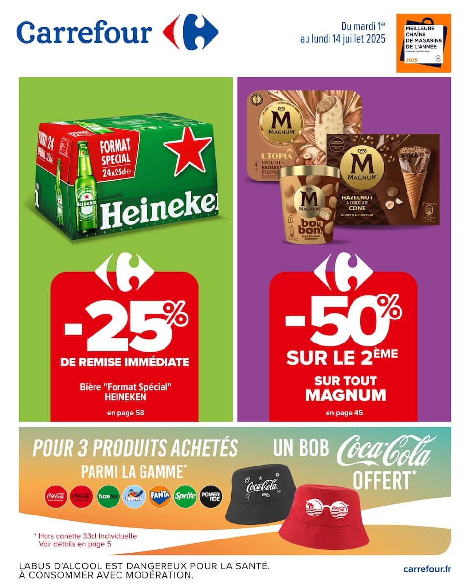 Carrefour Prospectus 🎉 | Offres Spéciales du 1er au 14 Juillet 🇫🇷🔥
