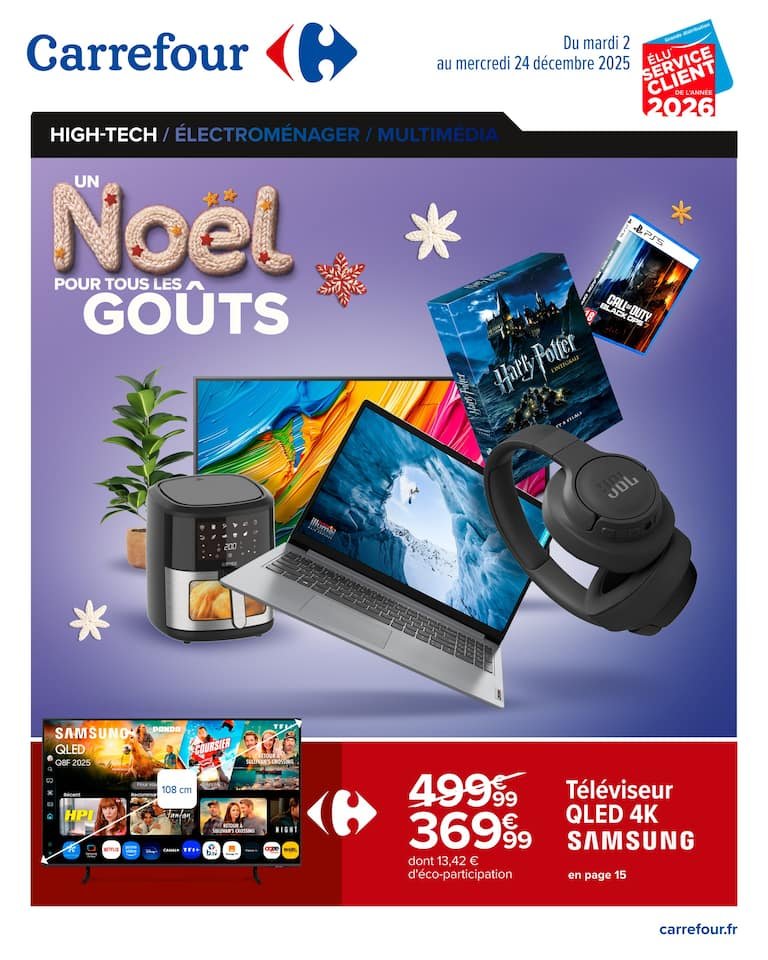 🎅Carrefour Noël | Catalogue Fêtes 2025