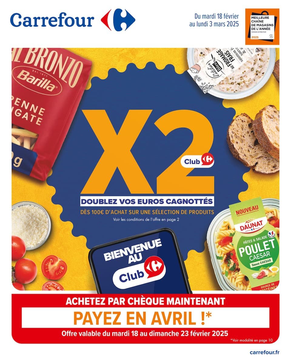 🛒 Carrefour : Vos Essentiels du Quotidien à Portée de Clic ! 🍎