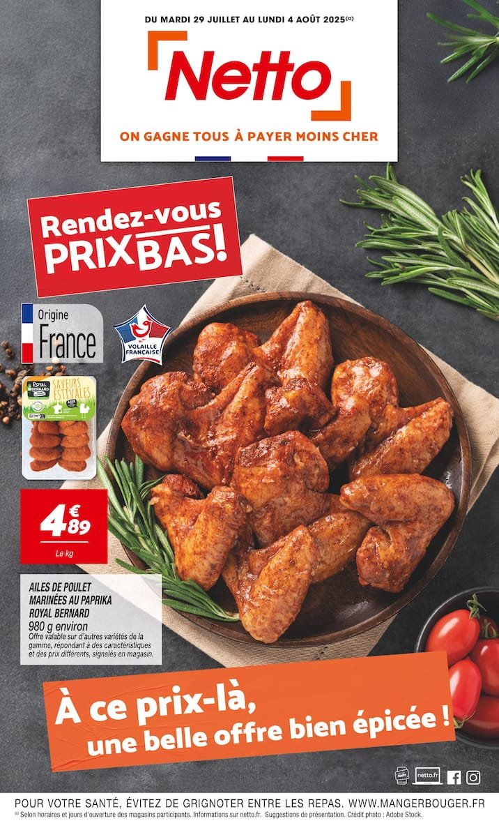 🤑 PRIXBAS chez Netto Catalogue 🛍️ | On gagne tous!
