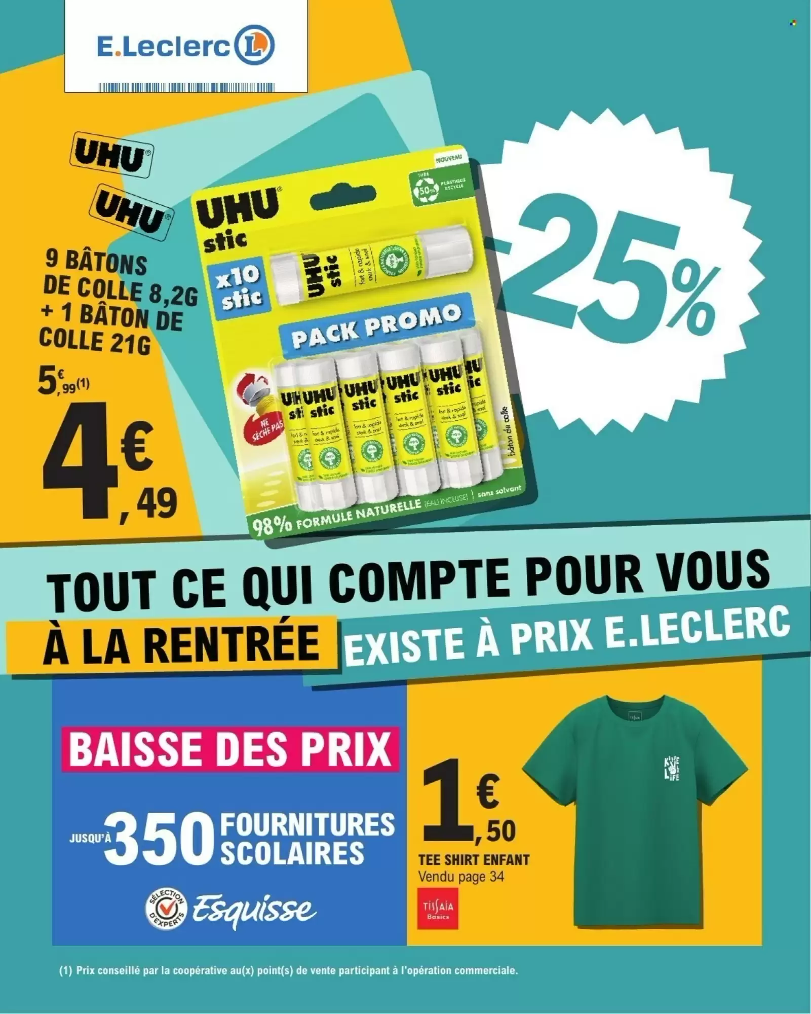 📚 Rentrée futée 🎯 | Tout ce qui compte chez E.Leclerc