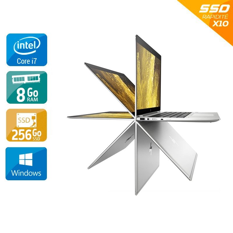 HP Chromebook X360 14C 14" i3 10th 8Go RAM 128Go SSD ChromeOS - Ecran tactile