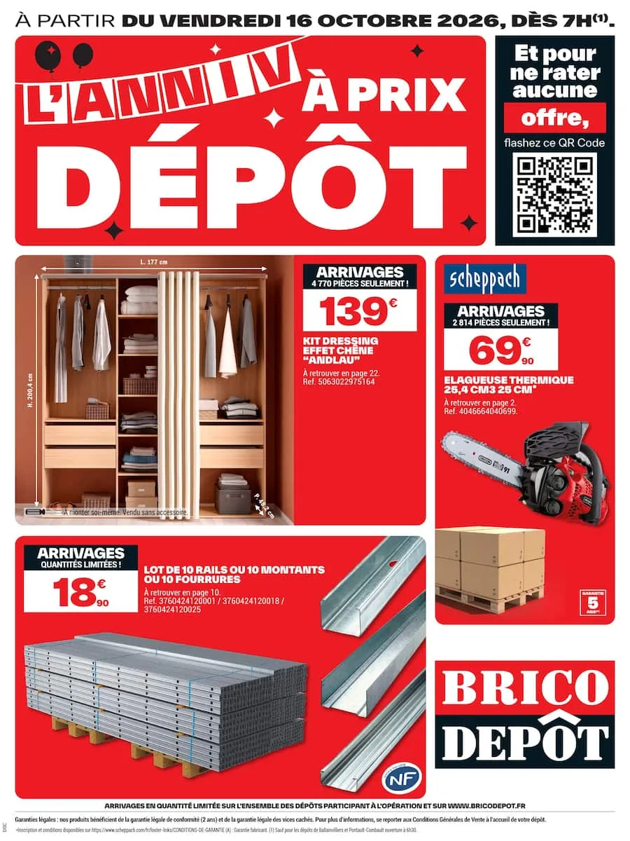 L'ANNIV À PRIX DÉPÔT