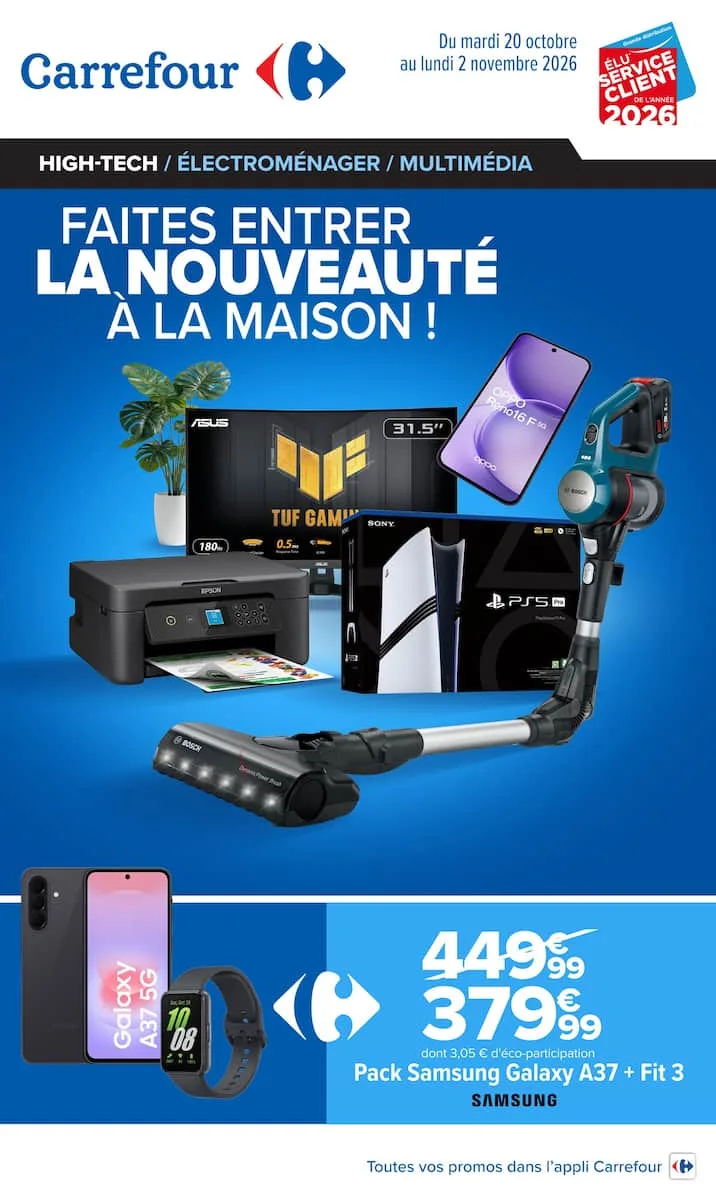 FAITES ENTRER LA NOUVEAUTÉ À LA MAISON !