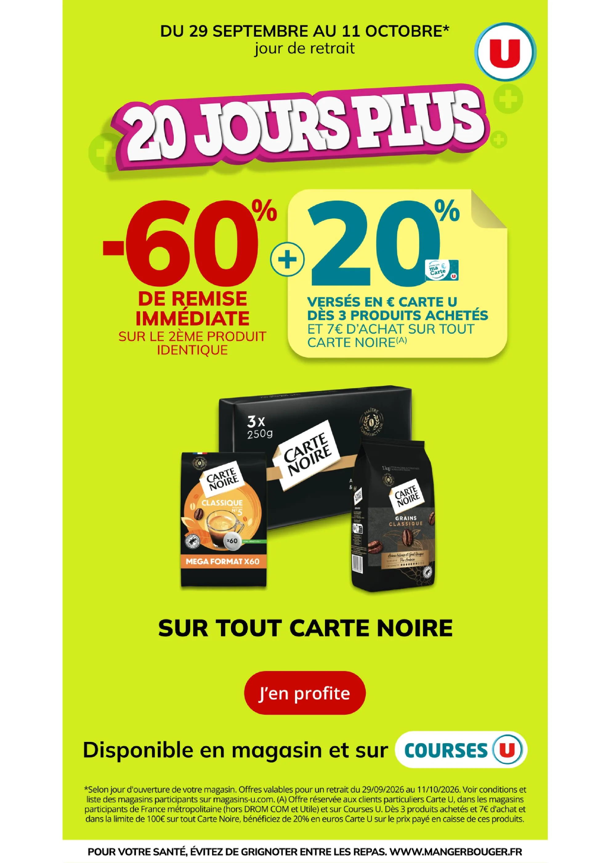 20 JOURS PLUS