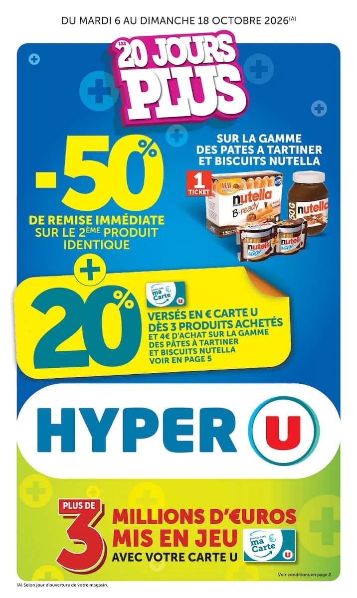 LES 20 JOURS PLUS – Hyper U