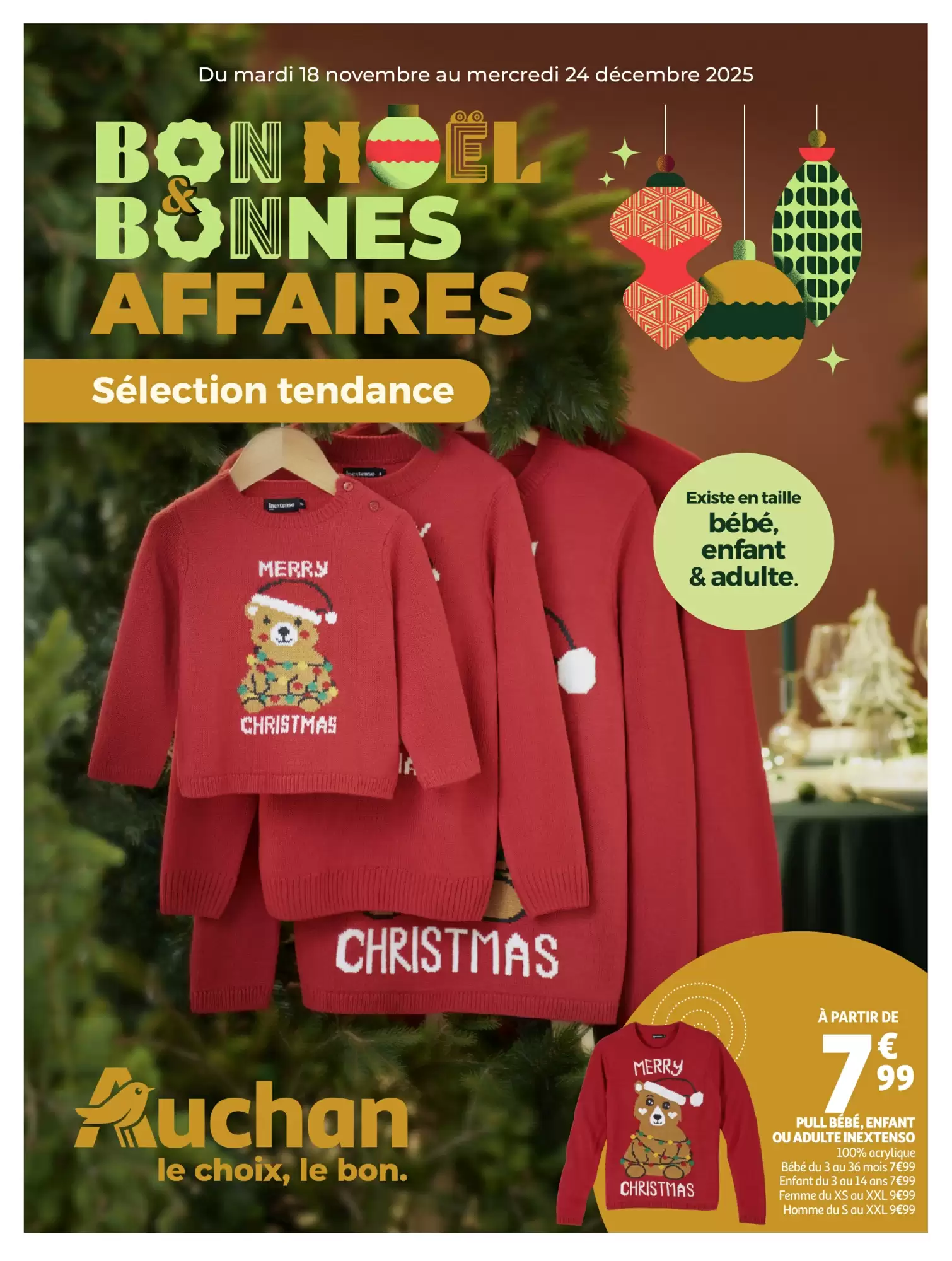 💥Auchan 📘 | Catalogue Bonnes Affaires Novembre 2025