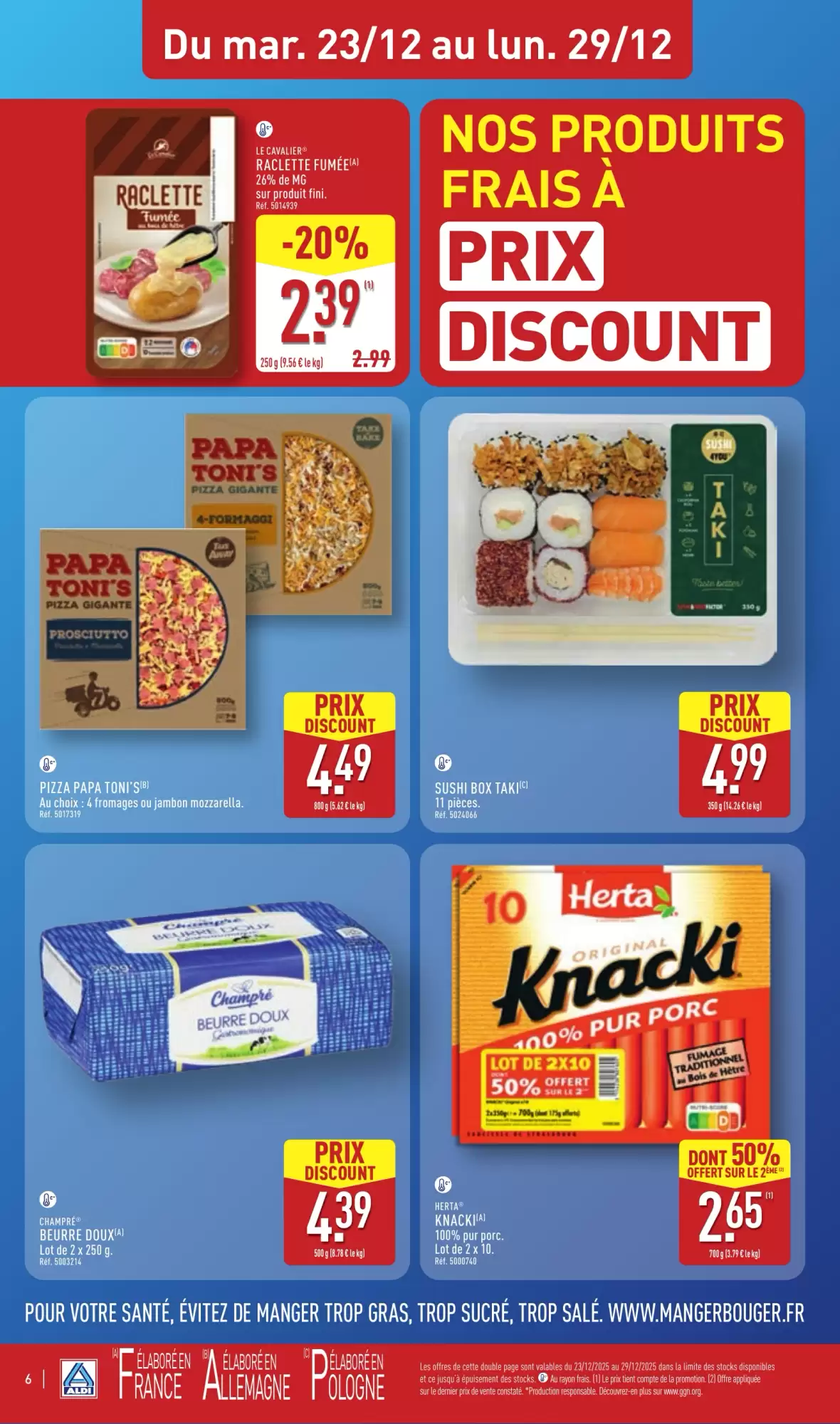 🎉 ALDI : Catalogue Fêtes — promos & prix discount ‑60%