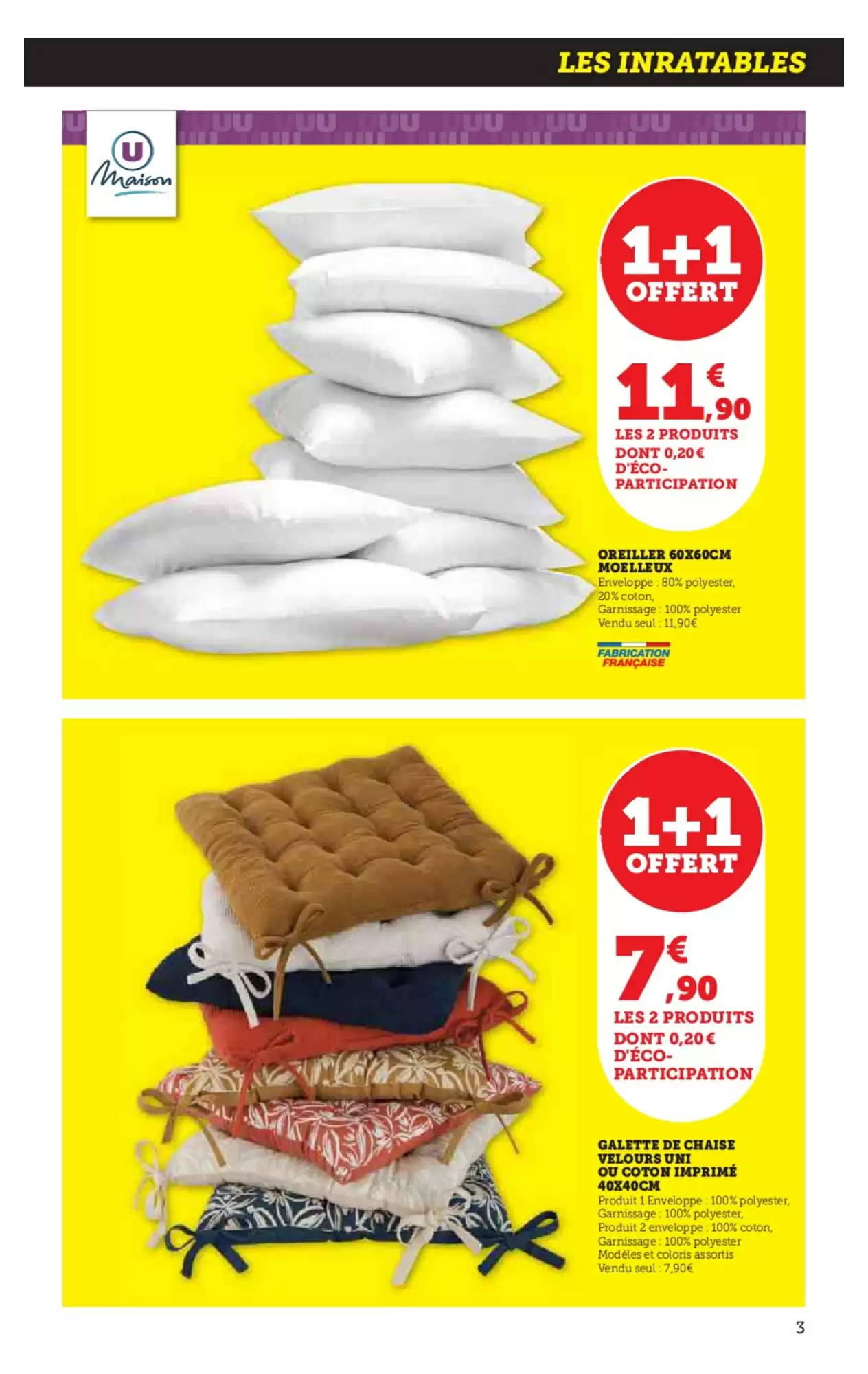 🛒 Hyper U : Catalogue Le Blanc en avant‑première